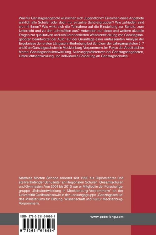 Produktbild: Die Ganztagsschule