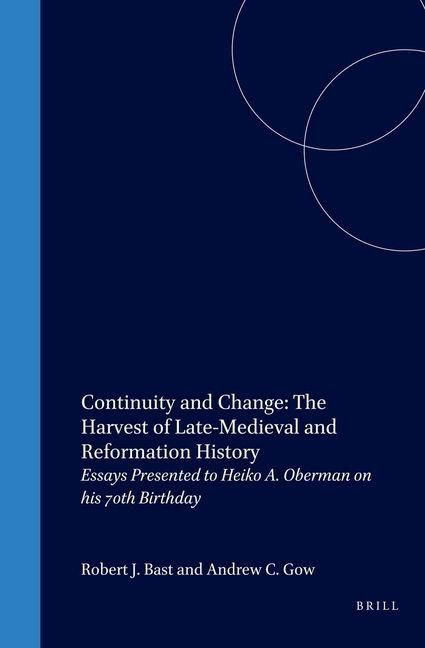 Produktbild: Continuity and Change: The Harvest of Late-Medieval and Reformation History