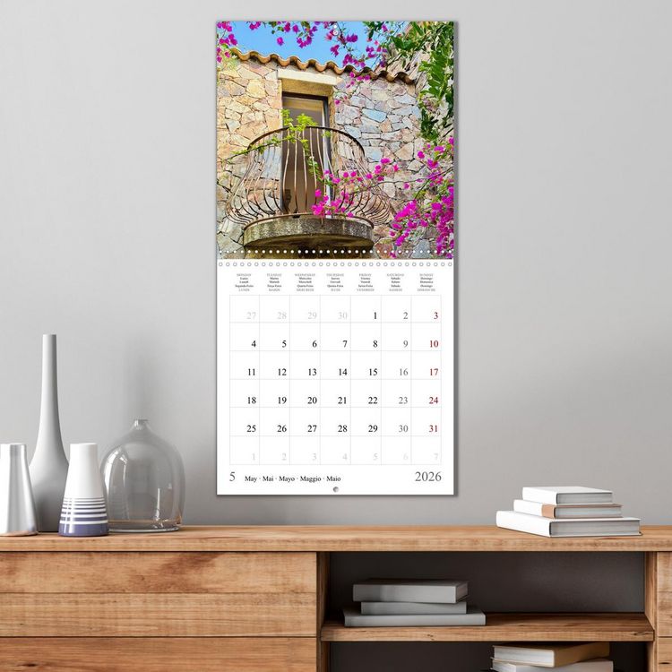 Produktbild: Sardegna - landscapes, sea and food from Sardinia (Wall Calendar 2026 12 &times; 12 Inch) CALVENDO 12 Month Wall Calendar