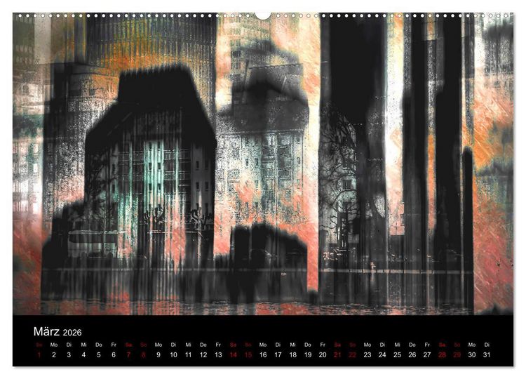 Produktbild: Frankfurt k&uuml;nstlerisch (hochwertiger Premium Wandkalender 2026 DIN A2 quer), Kunstdruck in Hochglanz