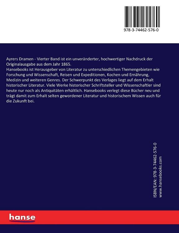 Produktbild: Ayrers Dramen