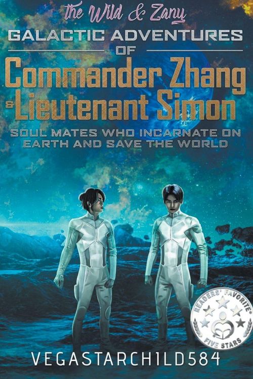 Produktbild: The Wild & Zany Galactic Adventures of Commander Zhang & Lieutenant Simon, Soul Mates who Incarnate on Earth and Save the World
