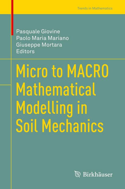 Produktbild: Micro to MACRO Mathematical Modelling in Soil Mechanics