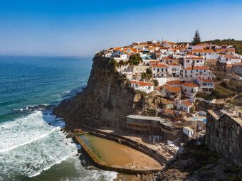 Produktbild: CALVENDO Puzzle Azenhas do Mar | 1000 Teile Lege-Gr&ouml;&szlig;e 64x48cm Foto-Puzzle f&uuml;r gl&uuml;ckliche Stunden