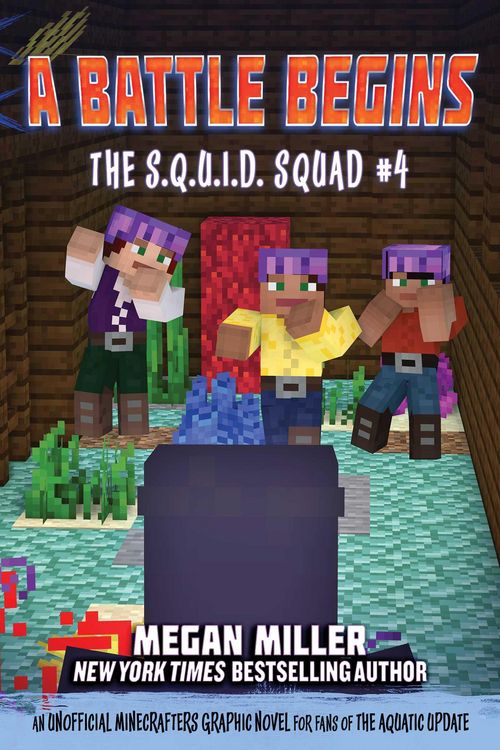 Produktbild: A Battle Begins: An Unofficial Minecrafters Graphic Novel for Fans of the Aquatic Update