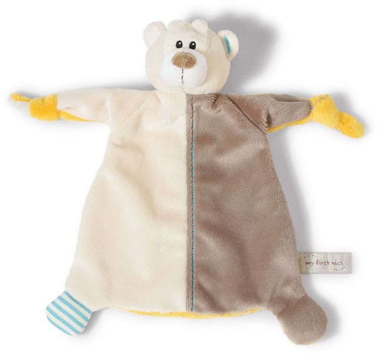 Produktbild: NICI 39670 - My First Nici, Schmusetuch B&auml;r, 25x25 cm, Kuscheltier
