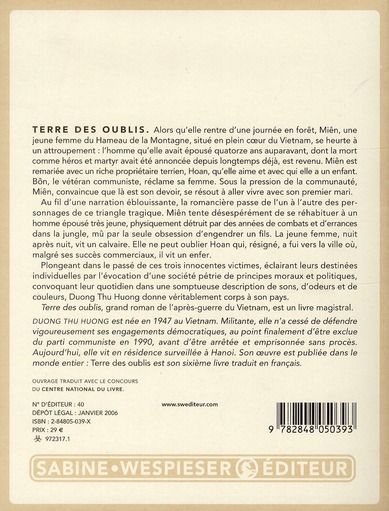 Produktbild: Terre des oublis