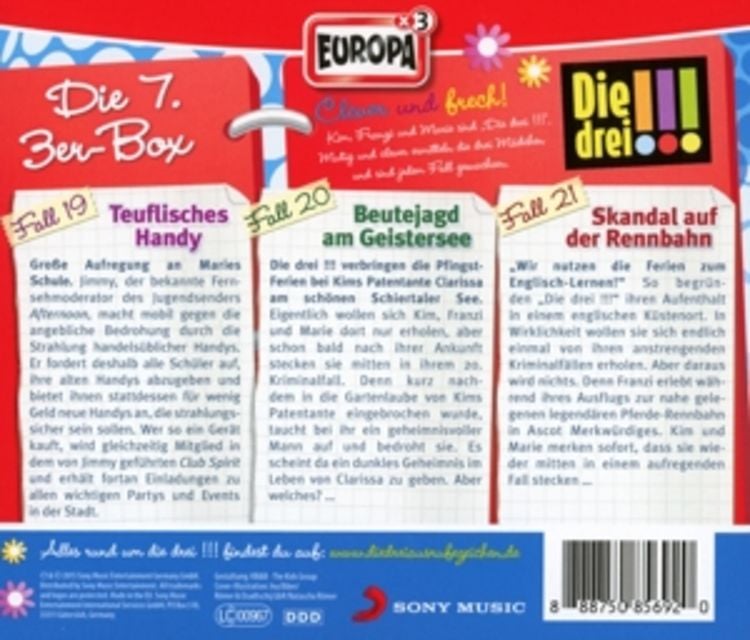 Die drei !!! 3er Box 07. Folgen 19-21 (drei Ausrufezeichen)