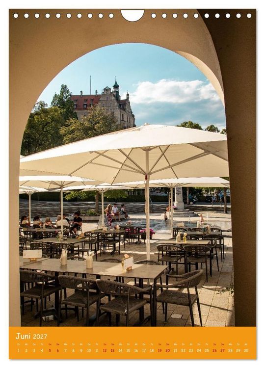 Produktbild: Schloss und mehr in Sigmaringen (Wandkalender 2027 DIN A4 hoch), CALVENDO Monatskalender