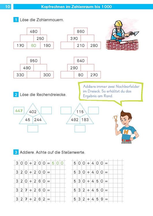 Produktbild: Die Mathe-Helden: Kopfrechnen 4. Klasse