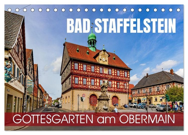 Produktbild: Bad Staffelstein - Gottesgarten am Obermain (Tischkalender 2026 DIN A5 quer), CALVENDO Monatskalender
