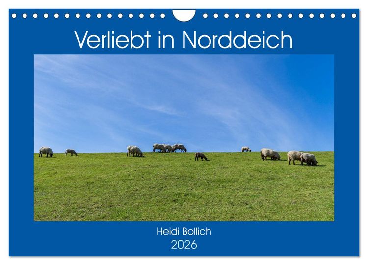 Produktbild: Verliebt in Norddeich (Wandkalender 2026 DIN A4 quer), CALVENDO Monatskalender