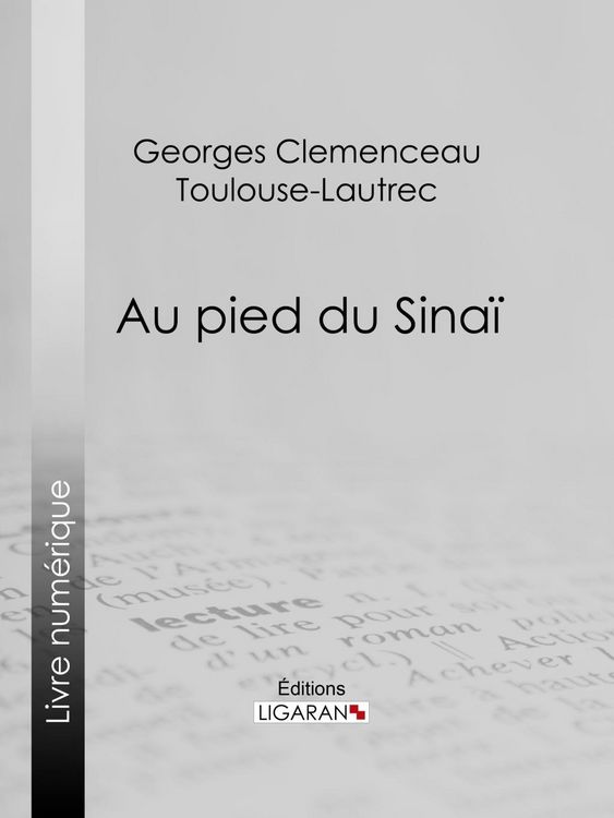 Produktbild: Au pied du Sina&iuml;
