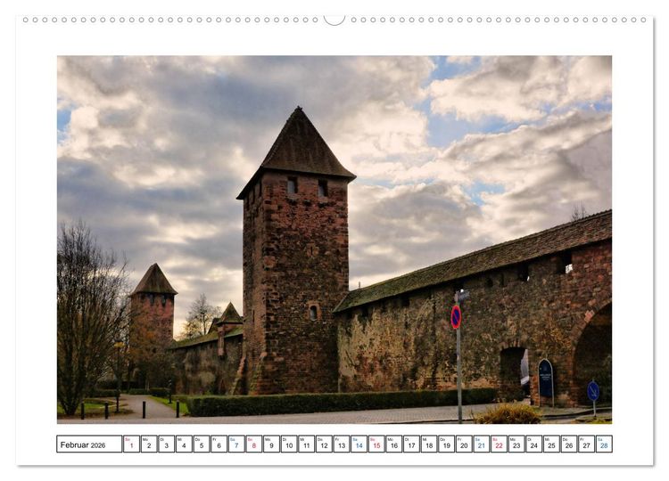 Produktbild: Worms - Ansichtssache (hochwertiger Premium Wandkalender 2026 DIN A2 quer), Kunstdruck in Hochglanz
