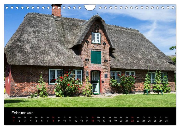 Produktbild: Amrumer Impressionen (Wandkalender 2026 DIN A4 quer), CALVENDO Monatskalender