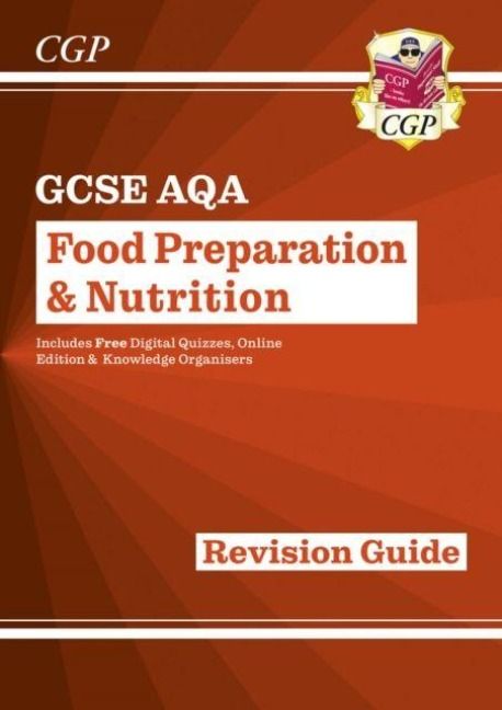 Produktbild: GCSE Food Preparation & Nutrition AQA Revision Guide (with Online Edition and Quizzes)