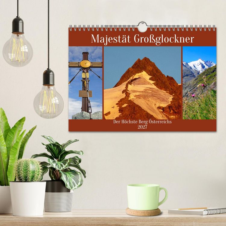 Produktbild: Majest&auml;t Gro&szlig;glockner (Wandkalender 2027 DIN A4 quer), CALVENDO Monatskalender