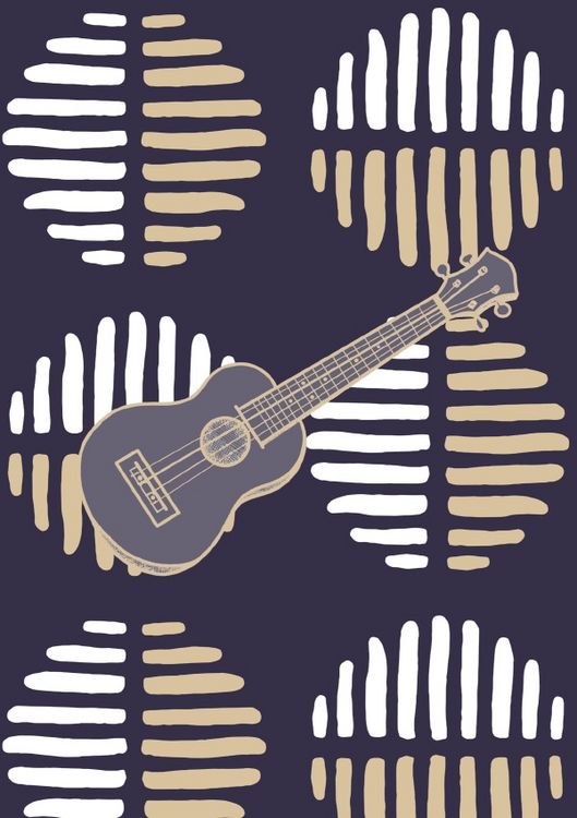 Produktbild: Notizbuch f&uuml;r Ukulele-Spieler