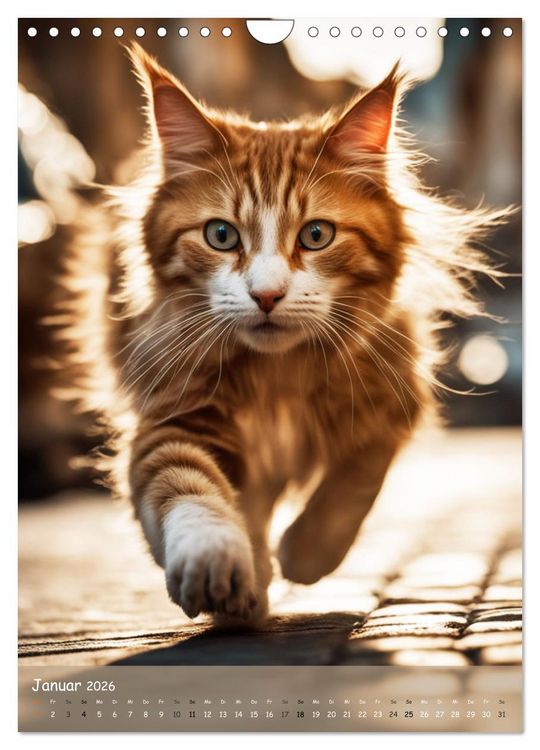 Produktbild: In den Stra&szlig;en der Stadt - Tiere mitten unter uns (Wandkalender 2026 DIN A4 hoch), CALVENDO Monatskalender