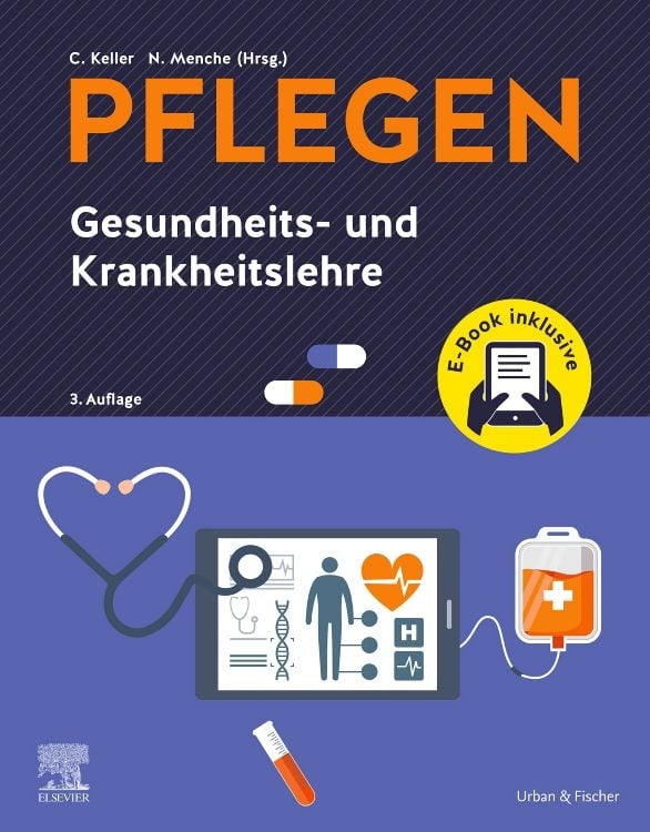 Produktbild: PFLEGEN Gesundheits- und Krankheitslehre + E-Book