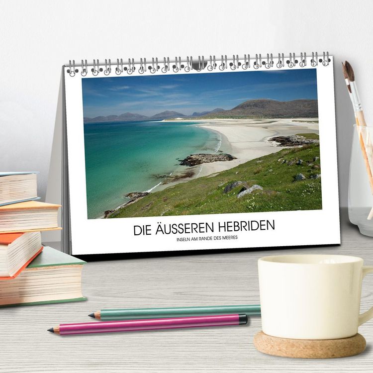 Produktbild: Die &Auml;u&szlig;eren Hebriden (Tischkalender 2026 DIN A5 quer), CALVENDO Monatskalender