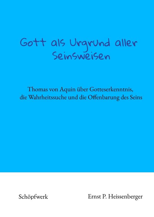 Produktbild: Gott als Urgrund aller Seinsweisen