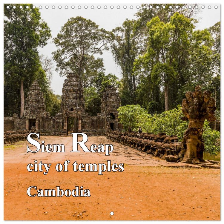 Produktbild: Siem Reap City of Temples Cambodia (Wall Calendar 2026 12 &times; 12 Inch) CALVENDO 12 Month Wall Calendar