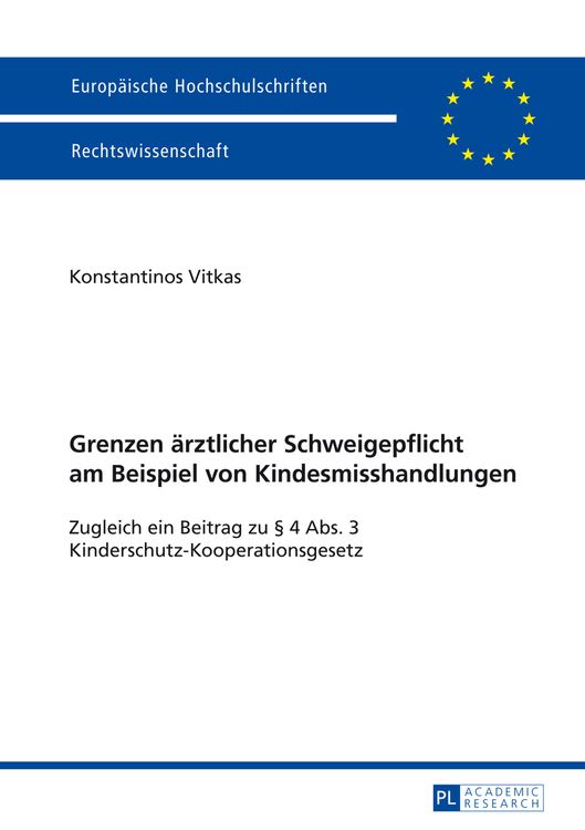 Produktbild: Grenzen aerztlicher Schweigepflicht am Beispiel von Kindesmisshandlungen
