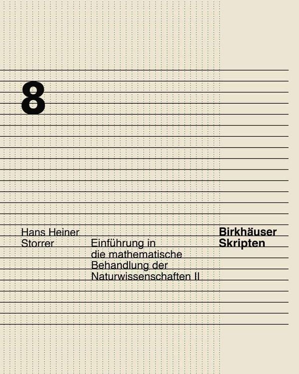 Produktbild: Einf&uuml;hrung in die mathematische Behandlung der Naturwissenschaften II