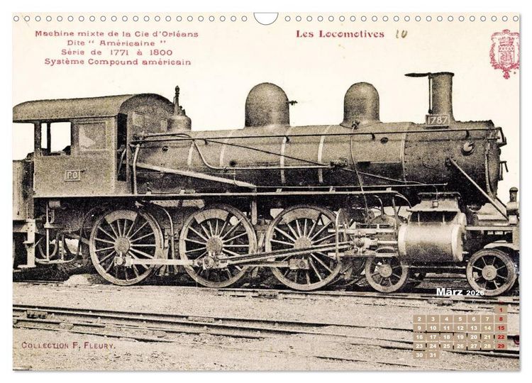 Produktbild: Erinnerung an alte Zeiten: Historische Dampfloks (Wandkalender 2026 DIN A3 quer), CALVENDO Monatskalender