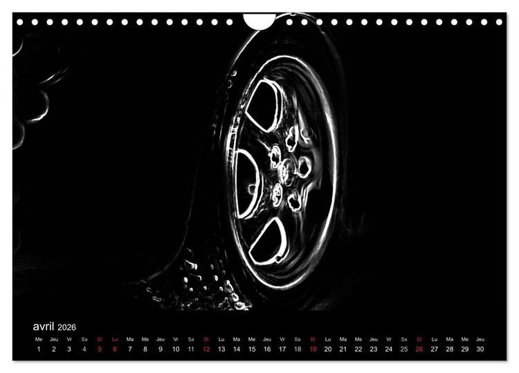 Produktbild: 911 Lignes (Calendrier mural 2026 DIN A4 vertical), CALVENDO calendrier mensuel