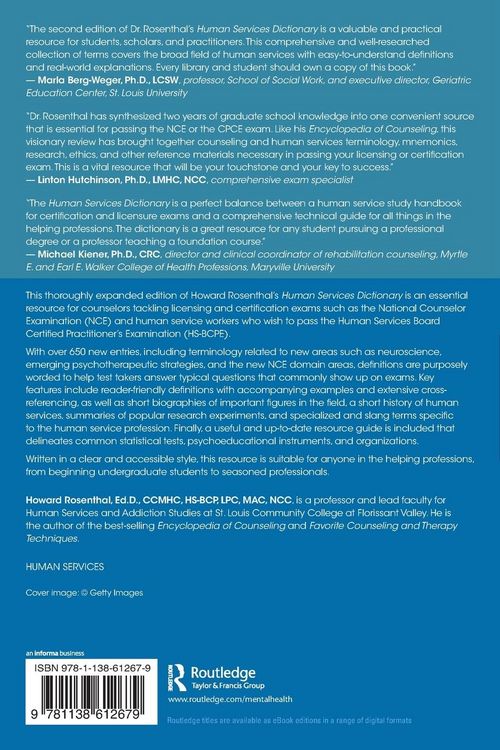 Produktbild: Human Services Dictionary
