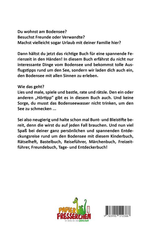 Produktbild: Ferienzeit am Bodensee - mit allen Sinnen erleben