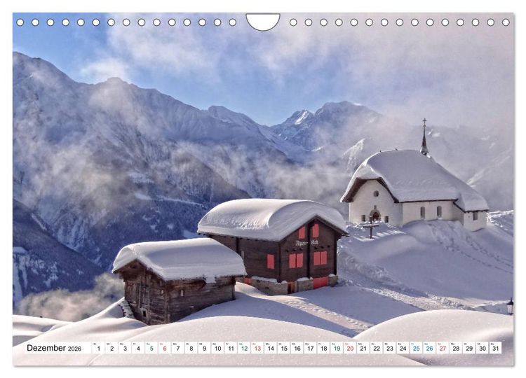 Produktbild: Aktiviere Sehns&uuml;chte Reiseziele in der Schweiz (Wandkalender 2026 DIN A4 quer), CALVENDO Monatskalender
