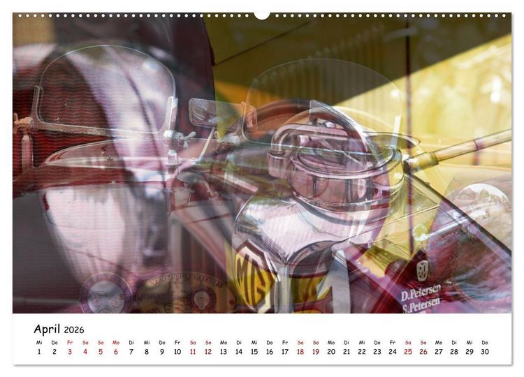 Produktbild: Pinneberger Art (hochwertiger Premium Wandkalender 2026 DIN A2 quer), Kunstdruck in Hochglanz