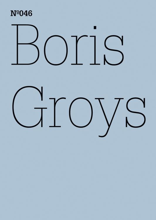 Produktbild: Boris Groys