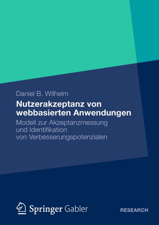Produktbild: Nutzerakzeptanz von webbasierten Anwendungen