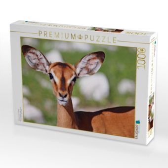 Produktbild: CALVENDO Puzzle Schwarznasen-Impala | 1000 Teile Lege-Gr&ouml;&szlig;e 64x48cm Foto-Puzzle f&uuml;r gl&uuml;ckliche Stunden