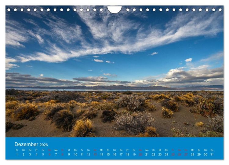 Produktbild: Farbenfrohes Patagonien (Wandkalender 2026 DIN A4 quer), CALVENDO Monatskalender