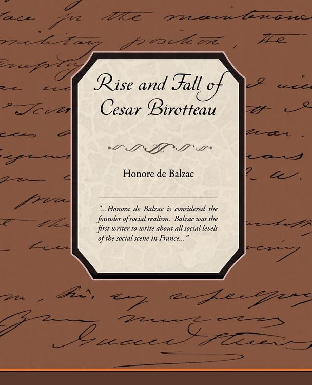 Produktbild: Rise and Fall of Cesar Birotteau