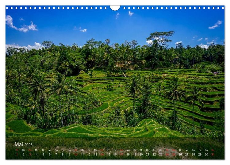 Produktbild: Bali - Insel der Tempel, G&ouml;tter und D&auml;monen (Wandkalender 2026 DIN A3 quer), CALVENDO Monatskalender
