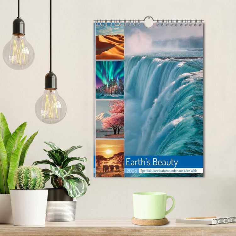 Produktbild: Earth&rsquo;s Beauty (Wandkalender 2026 DIN A4 hoch), CALVENDO Monatskalender