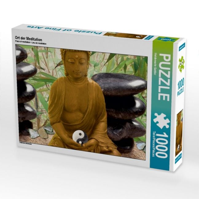 Produktbild: CALVENDO Puzzle Ort der Meditation | 1000 Teile Lege-Gr&ouml;&szlig;e 64x48cm Foto-Puzzle f&uuml;r gl&uuml;ckliche Stunden