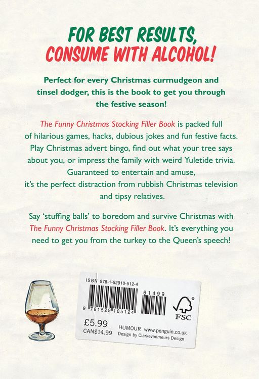 Produktbild: The Funny Christmas Stocking Filler Book