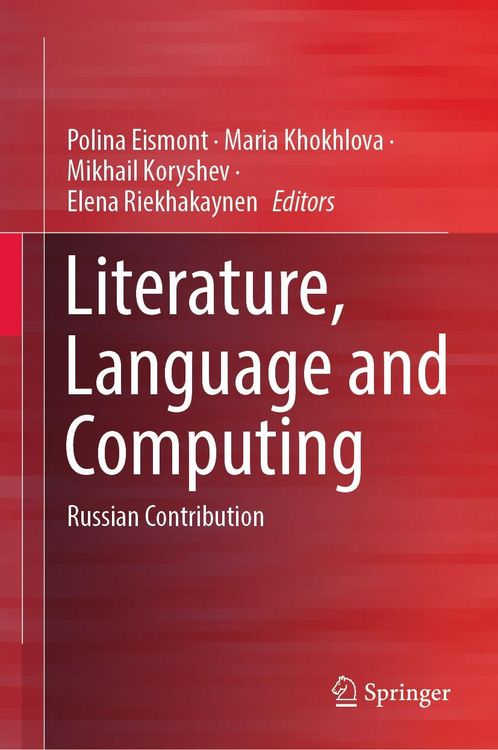 Produktbild: Literature, Language and Computing
