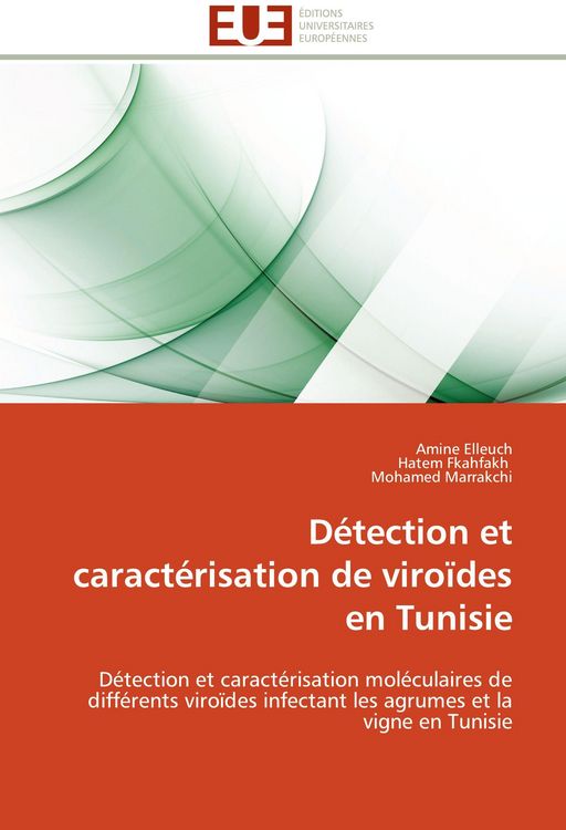Produktbild: D&eacute;tection et caract&eacute;risation de viro&iuml;des en Tunisie