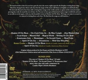 Produktbild: Blackmore'S Night: Shadow Of The Moon (New Mix) (Ltd.CD+DVD