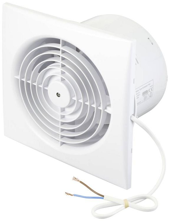 Produktbild: Sygonix Wand- und Deckenl&uuml;fter 230 V/AC 320 m&sup3;/h 150mm