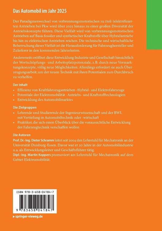 Produktbild: Das Automobil im Jahr 2025
