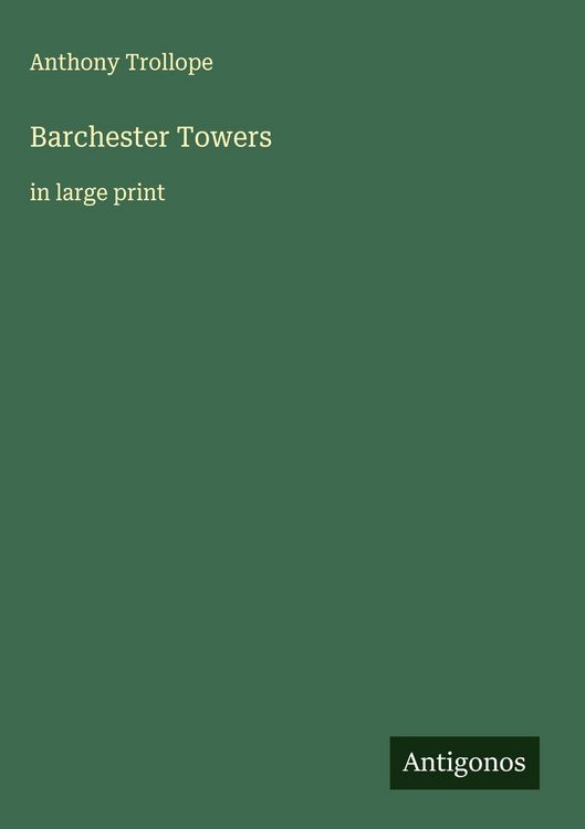 Produktbild: Barchester Towers